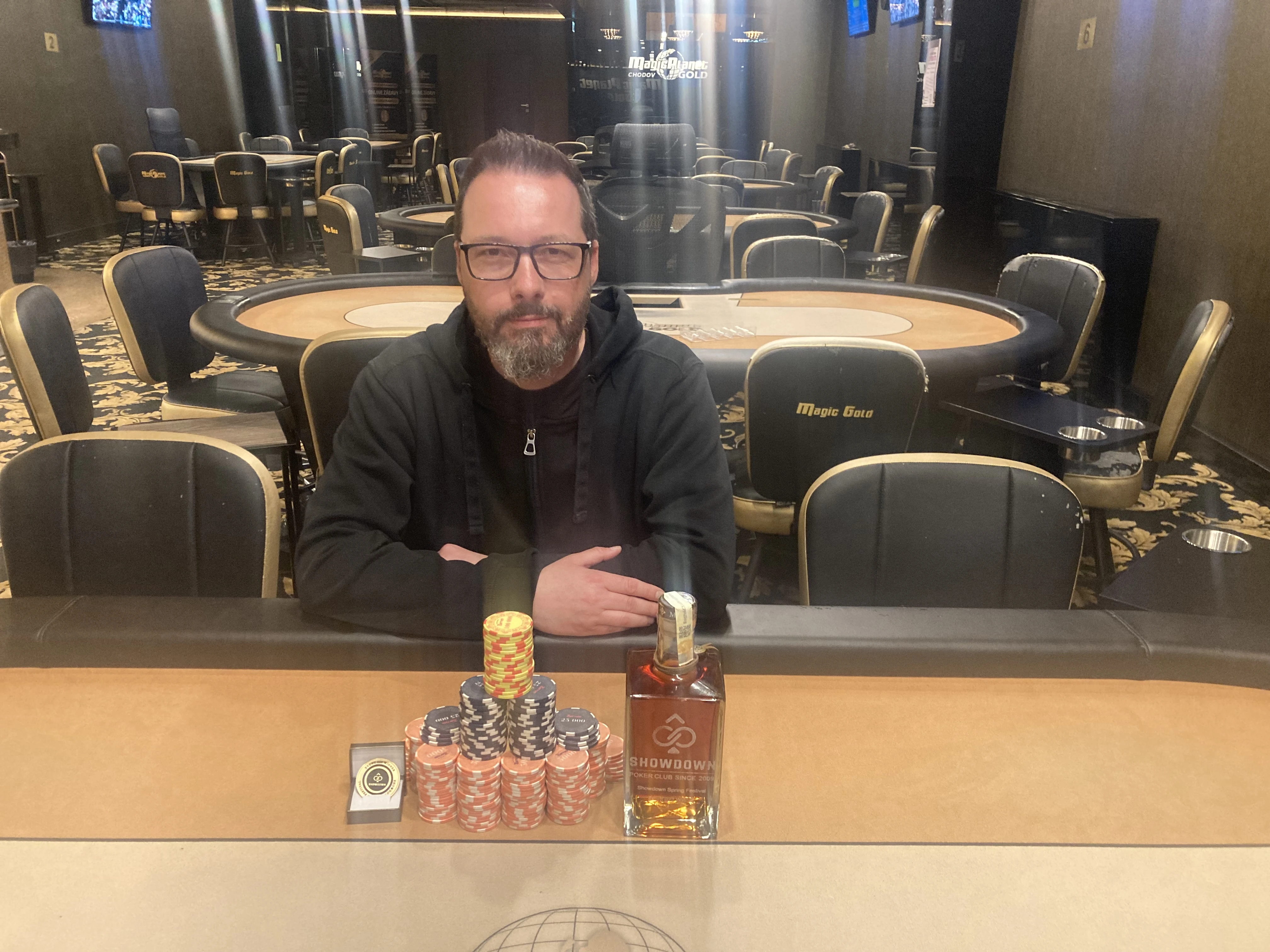 Václav Huček is the SSF Opener Champion! The first day of the festival in our casino brought great attendance and a massive deal.